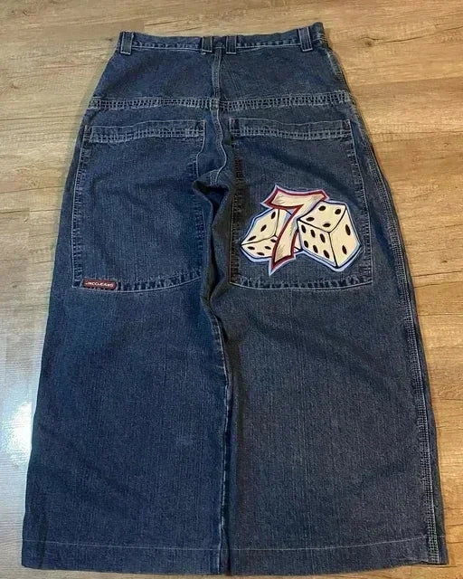 Y2K Baggy Harajuku Hosen Für Frauen