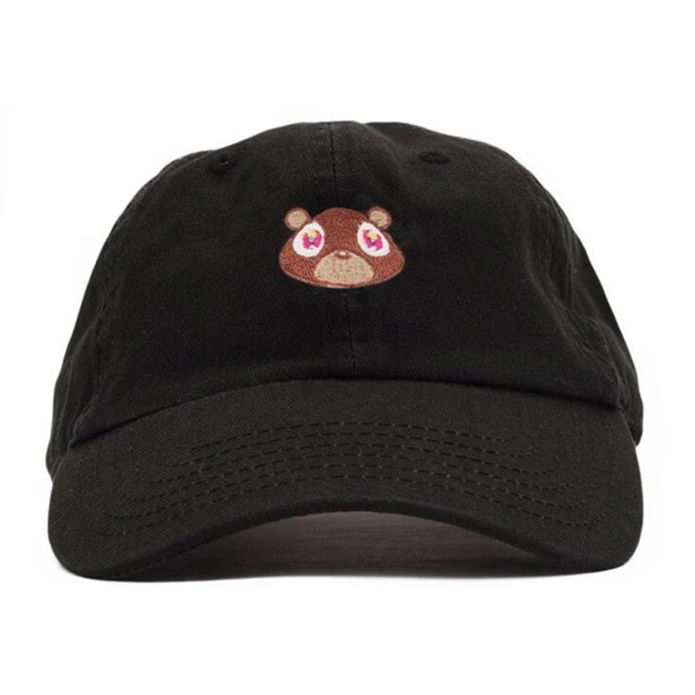 Kanye West Ye Bear Dad Lovely Baseball Cap Summer for Men Women Snapback Unisex Exclusive Release Hip Hop Hot Style Hat
