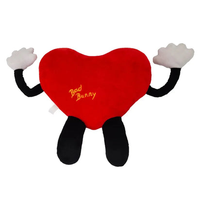 48Cm Kawaii Un Verano Sin Ti Bad Bunny Plush Toy Stuffed Soft Anime Bad Bunny Heart Plush Fashion Children Gifts Doll Birthday