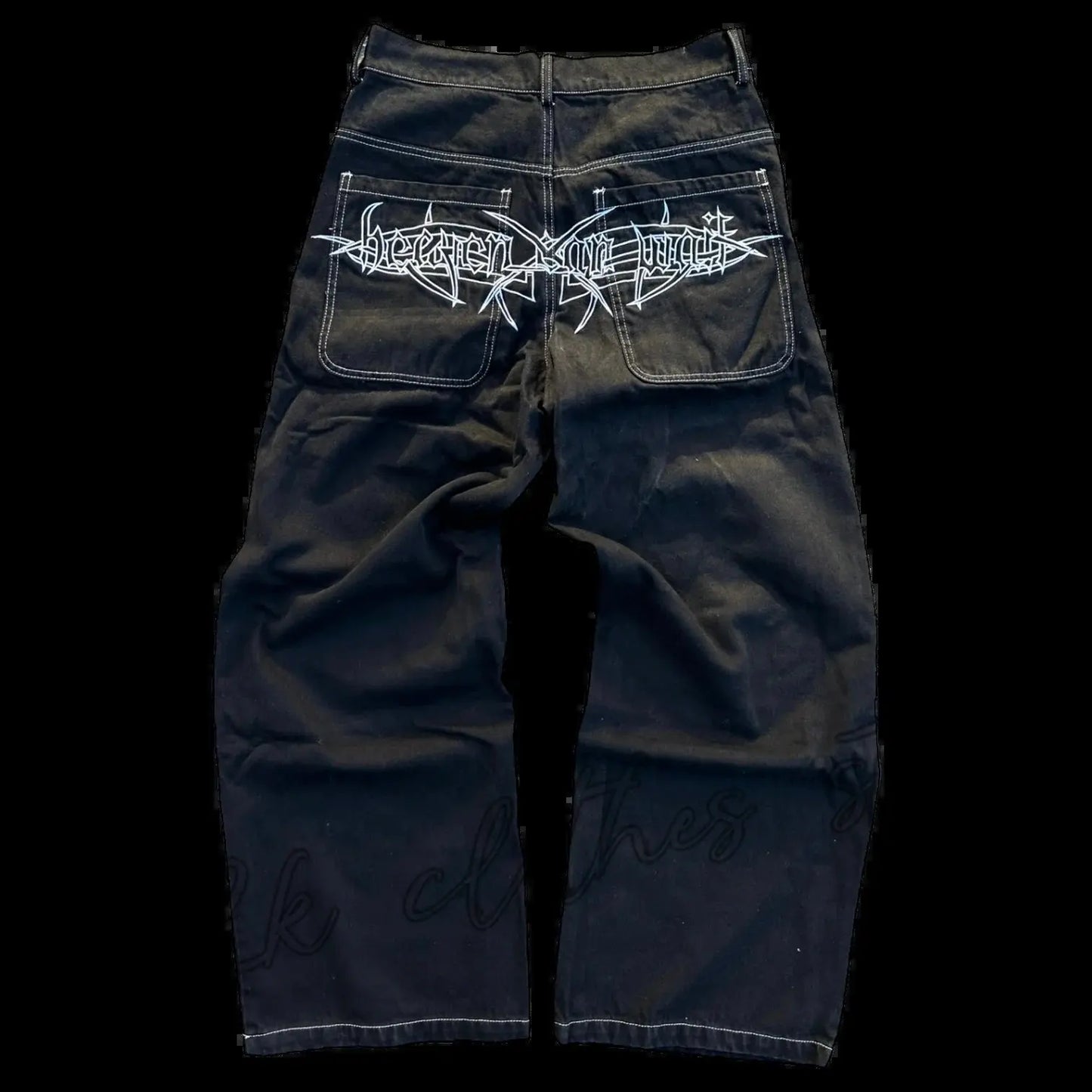 Y2K Baggy Harajuku Hosen Für Frauen