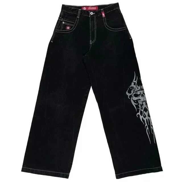 Y2K Baggy Harajuku Hosen Für Frauen