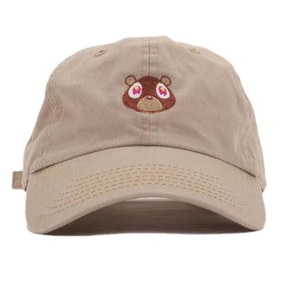 Kanye West Ye Bear Dad Lovely Baseball Cap Summer for Men Women Snapback Unisex Exclusive Release Hip Hop Hot Style Hat