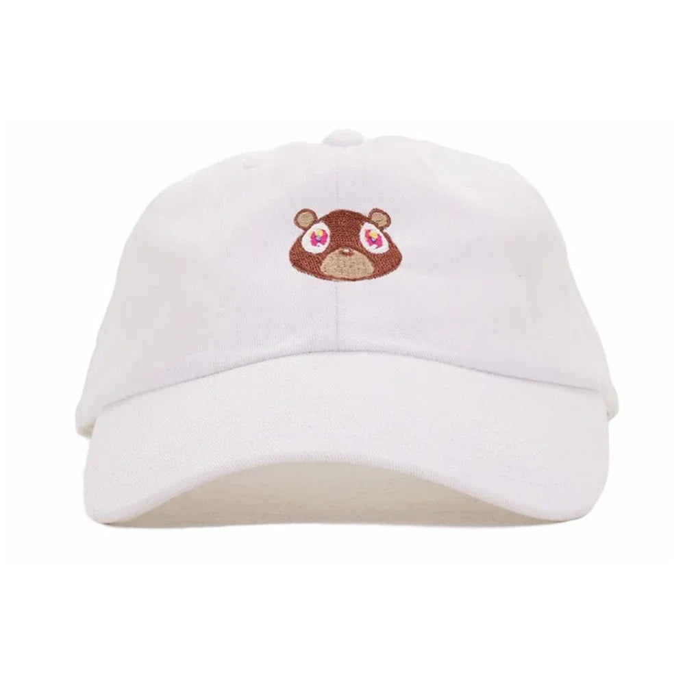 Kanye West Ye Bear Dad Lovely Baseball Cap Summer for Men Women Snapback Unisex Exclusive Release Hip Hop Hot Style Hat