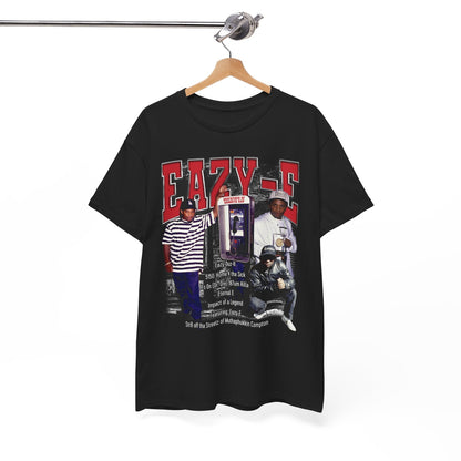 Eazy E V1 NWA Raiders Los Angeles T Shirt Oversize 90S Graphic Bootleg Hip Hop